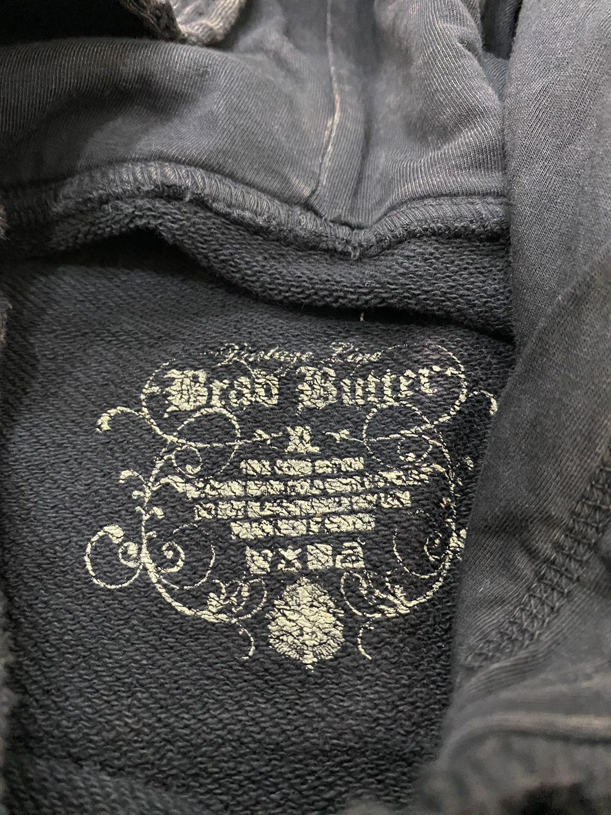 Affliction Brad Butter Skull Cross Cyber Y2K Style Zipper Hoodie Size US XL / EU 56 / 4 - 8 Thumbnail