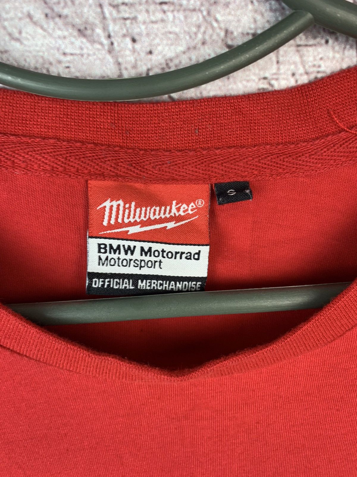 BMW × Vintage Vintage Bmw Milwaukee Racing Motosport Clinton T-shirt Size US S / EU 44-46 / 1 - 5 Thumbnail