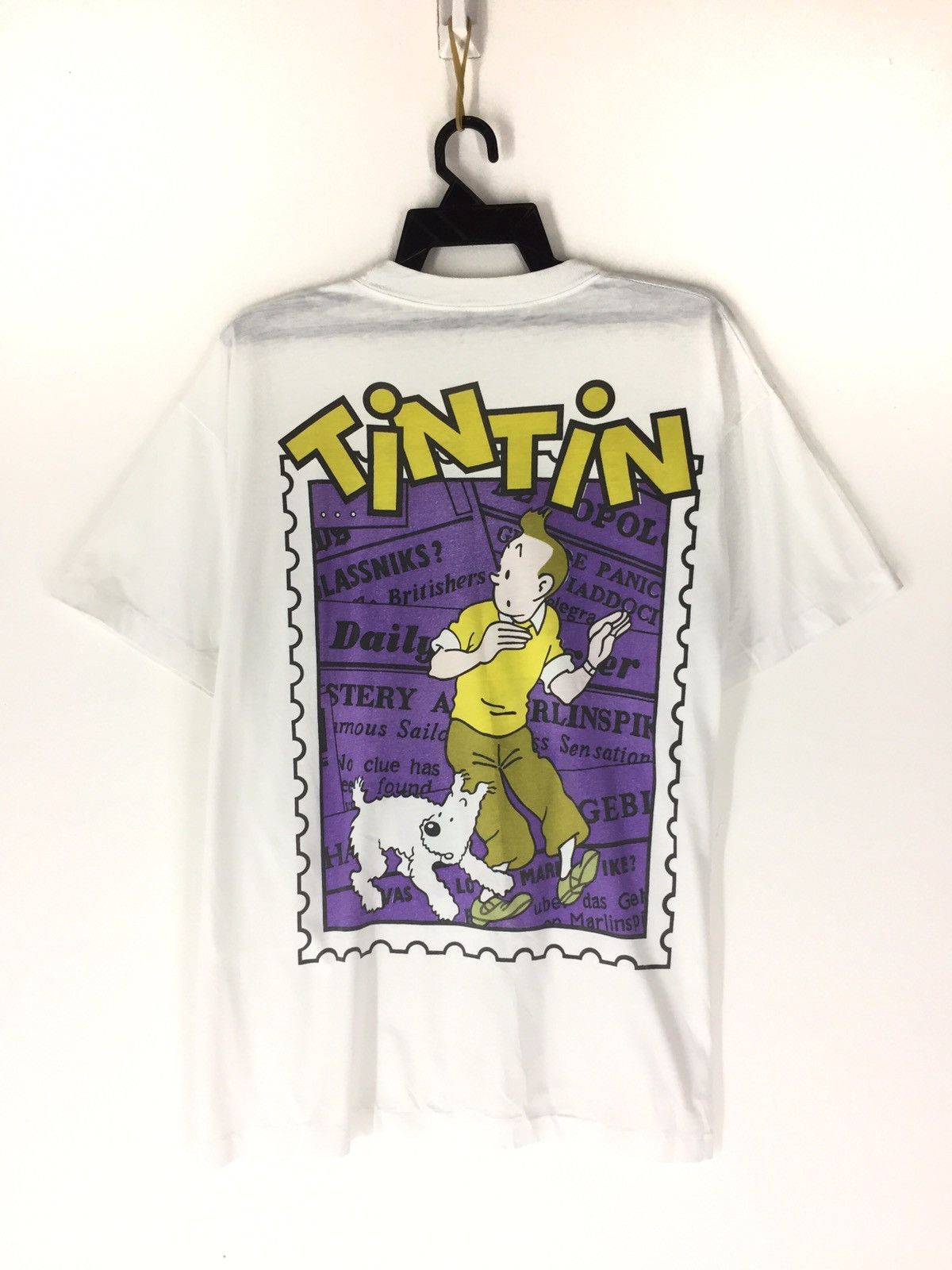 Cartoon Network × Vintage The Adventure of Tin Tin Size US L / EU 52-54 / 3 - 3 Thumbnail