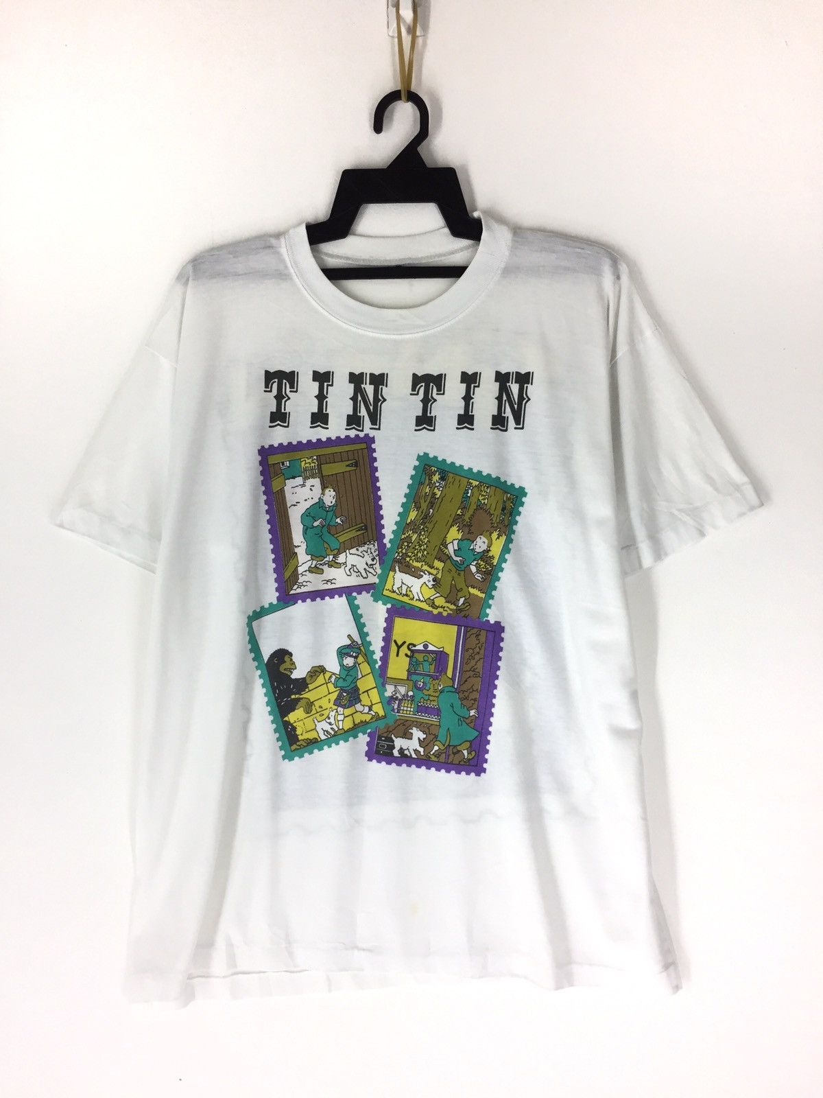 Cartoon Network × Vintage The Adventure of Tin Tin Size US L / EU 52-54 / 3 - 1 Thumbnail