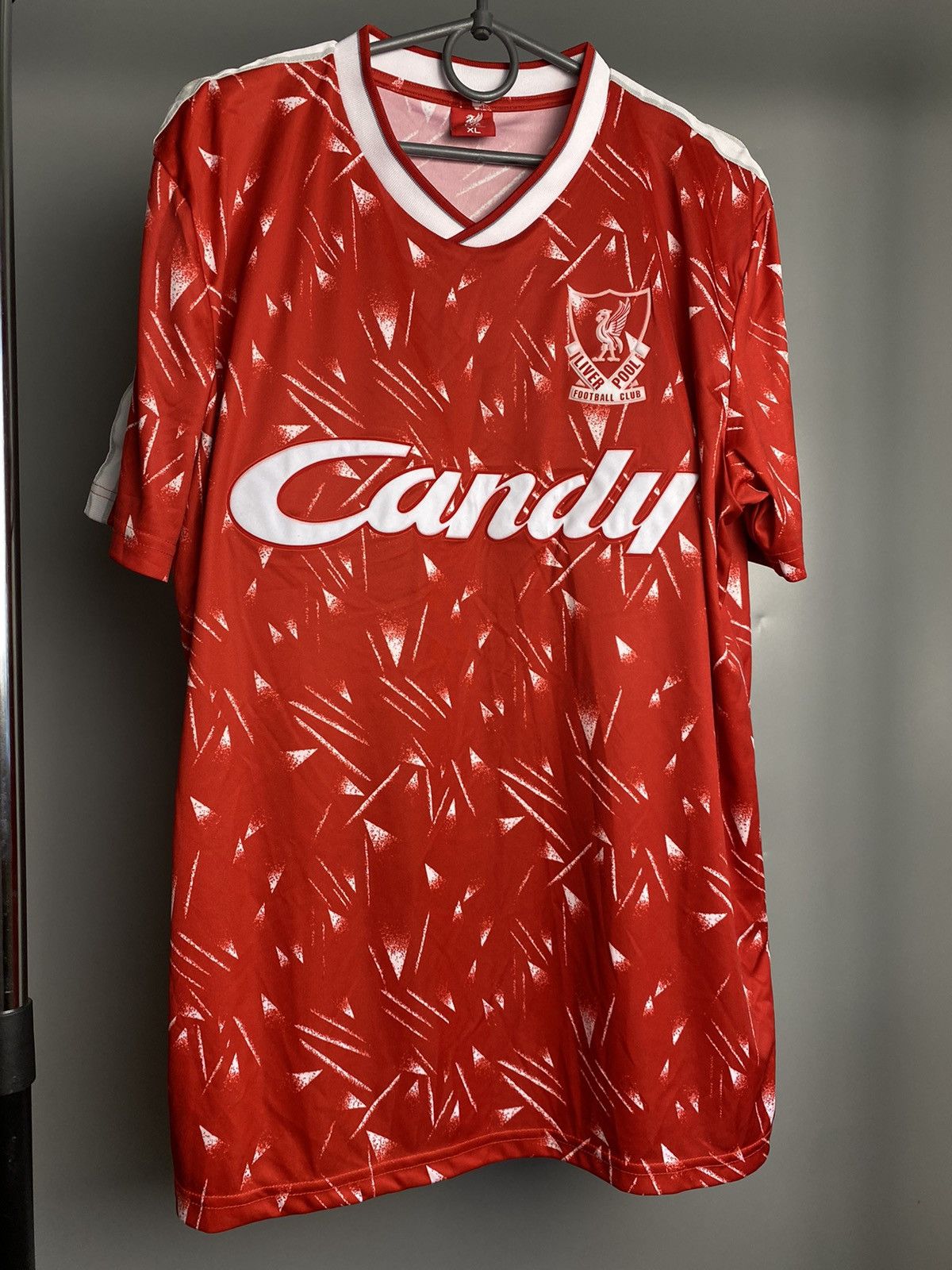 1989 Liverpool Retro Candy Soccer Jersey