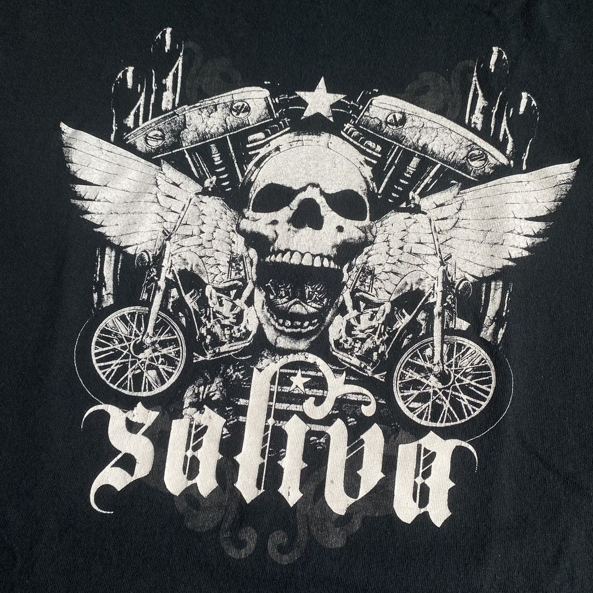 Band Tees Vintage 2000s Saliva Rumbum Records Skull Band Logo T Shirt Size US L / EU 52-54 / 3 - 3 Thumbnail