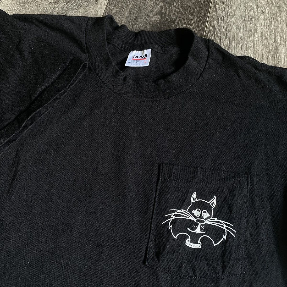 Vintage Vintage 1990s Support Your Local Cat and Dog House Logo Tee Size US L / EU 52-54 / 3 - 2 Thumbnail