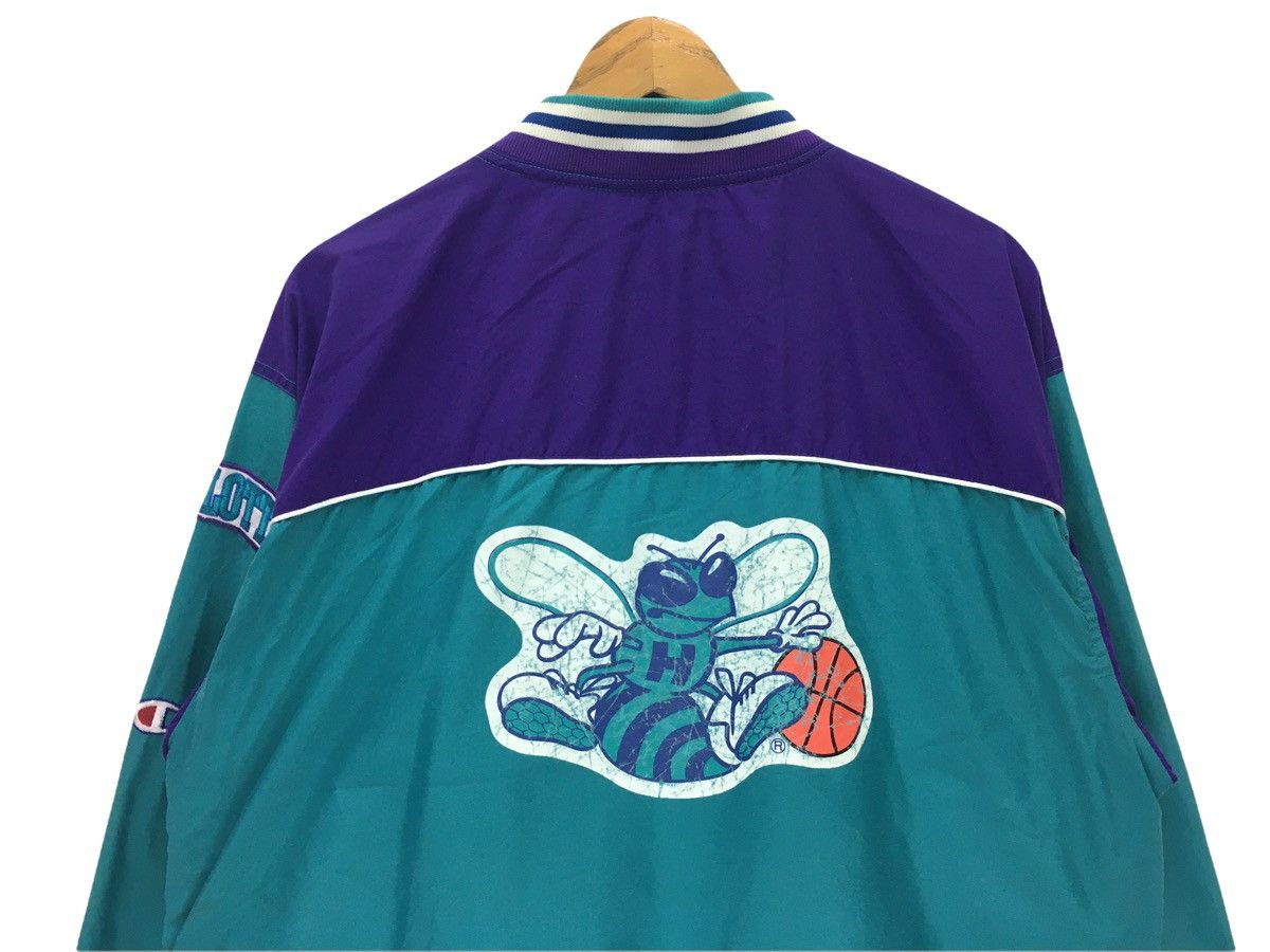 NBA × Nike × Supreme Vintage Charlotte Hornets NBA Basketball Jacket X Champion Size US L / EU 52-54 / 3 - 3 Thumbnail