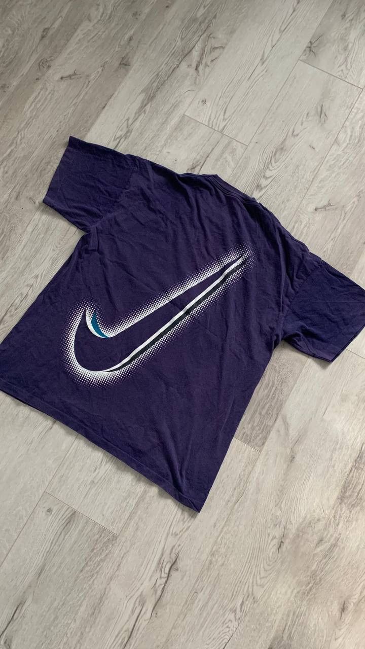 Vintage Vintage 80s Nike big logo tee Size US L / EU 52-54 / 3 - 4 Thumbnail