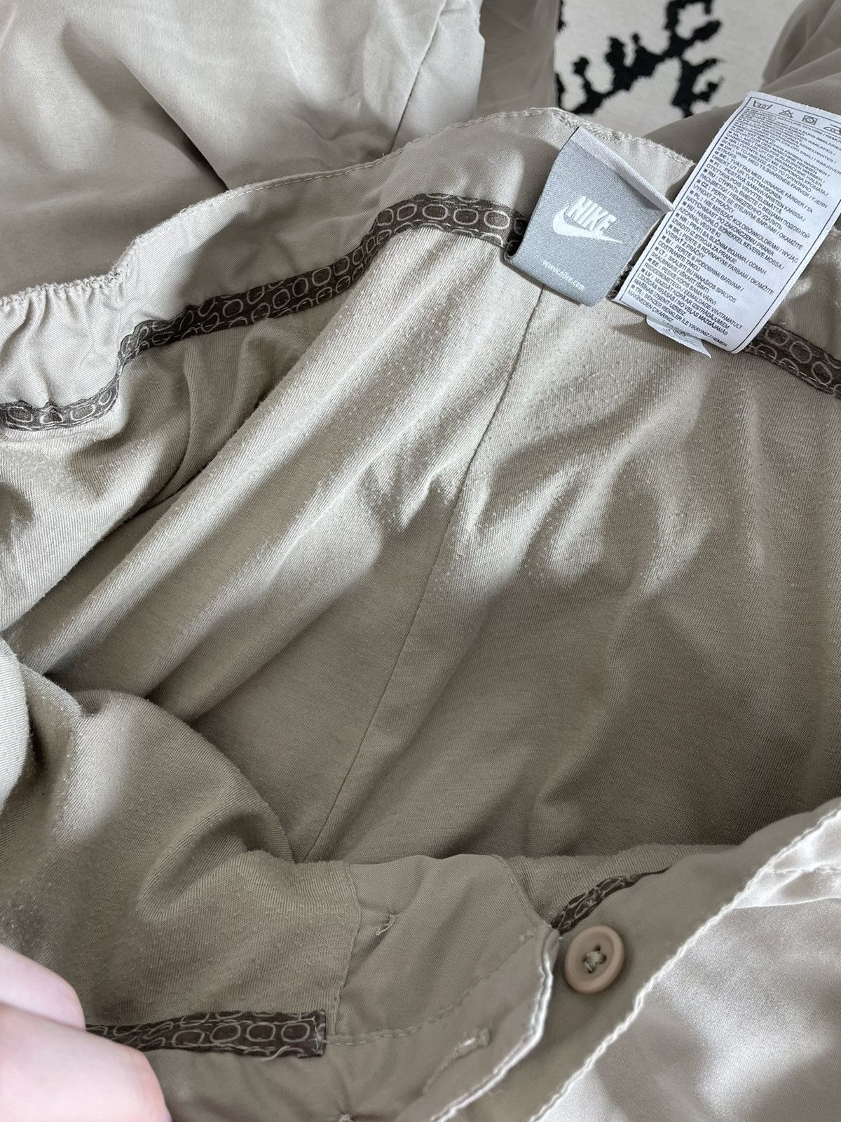 Nike × Vintage Vintage Nike track pants double knee Size US 33 - 9 Thumbnail