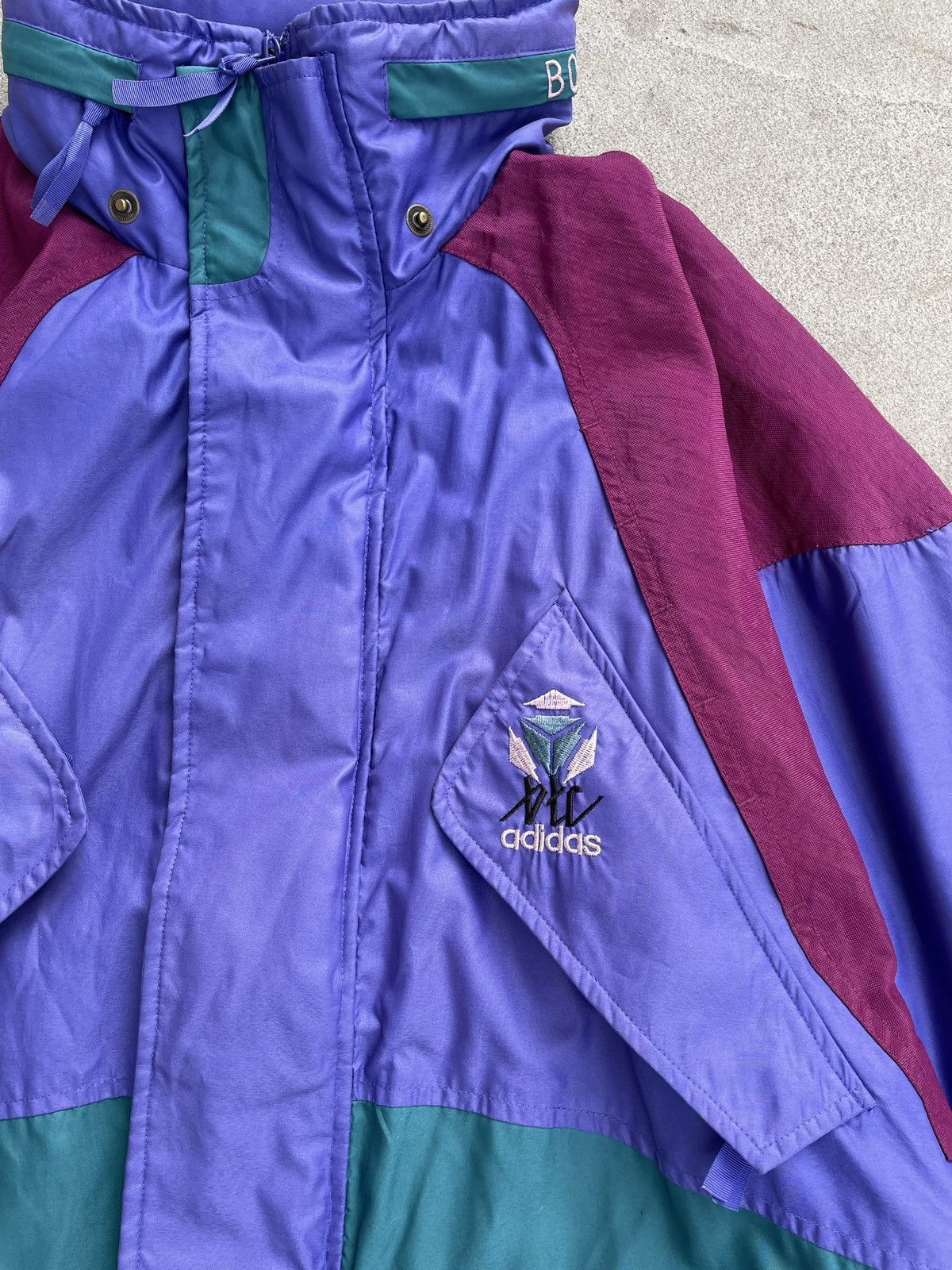 Adidas × Vintage Vintage Adidas rare jacket parka Aditex Size US M / EU 48-50 / 2 - 4 Thumbnail