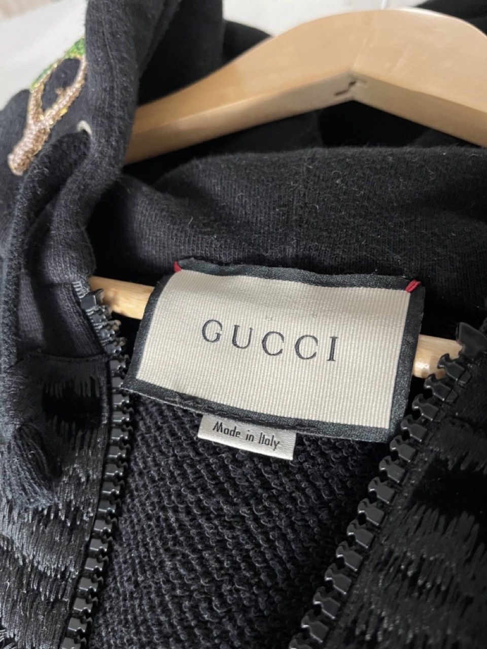 Gucci Gucci Panther Embroidered Hoodie Size US S / EU 44-46 / 1 - 5 Thumbnail