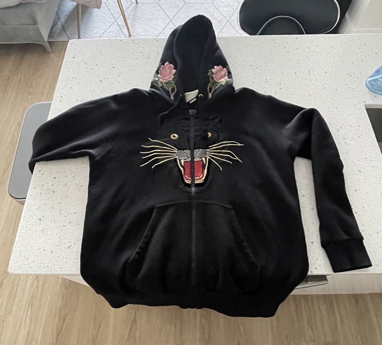 Gucci panther clearance hoodie