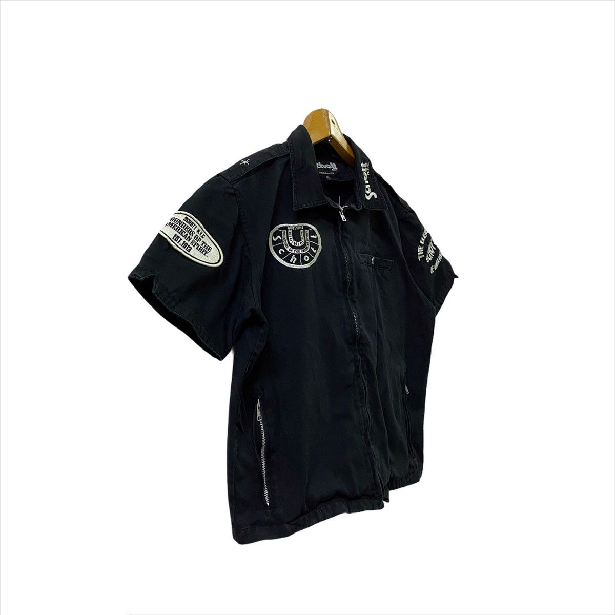 Schott × Vintage Schott Bros NYC Short Sleeve Camp Collar Shirt Size US S / EU 44-46 / 1 - 4 Thumbnail