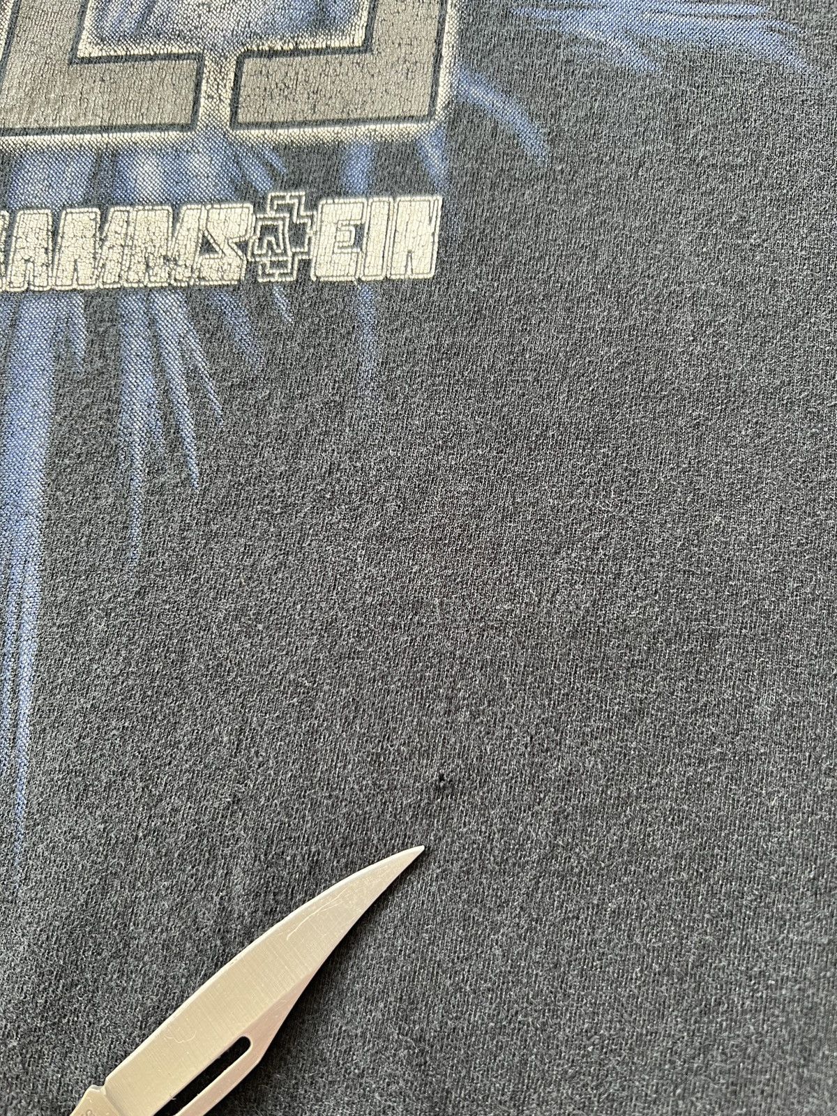Band Tees Vintage 2000s Rammstein Black Tee (Marilyn Manson) Size US S / EU 44-46 / 1 - 5 Thumbnail
