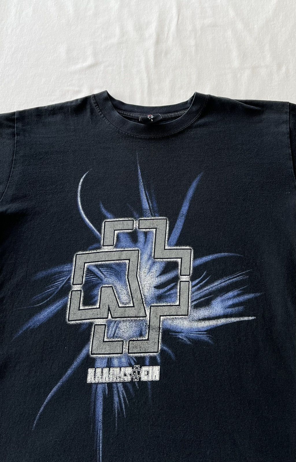 Band Tees Vintage 2000s Rammstein Black Tee (Marilyn Manson) Size US S / EU 44-46 / 1 - 3 Thumbnail