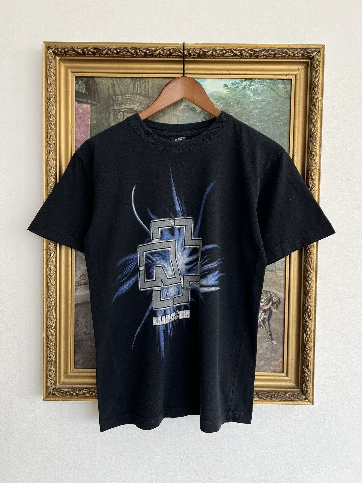Band Tees Vintage 2000s Rammstein Black Tee (Marilyn Manson) Size US S / EU 44-46 / 1 - 1 Thumbnail