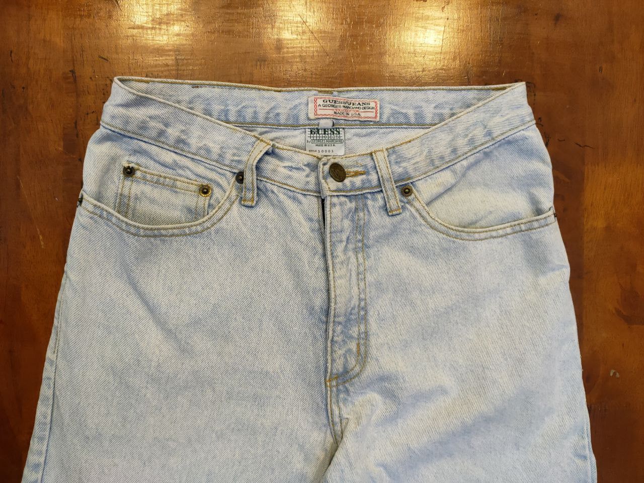 Guess Vintage Guess Skinny, MAde in USA Size US 28 / EU 44 - 3 Thumbnail