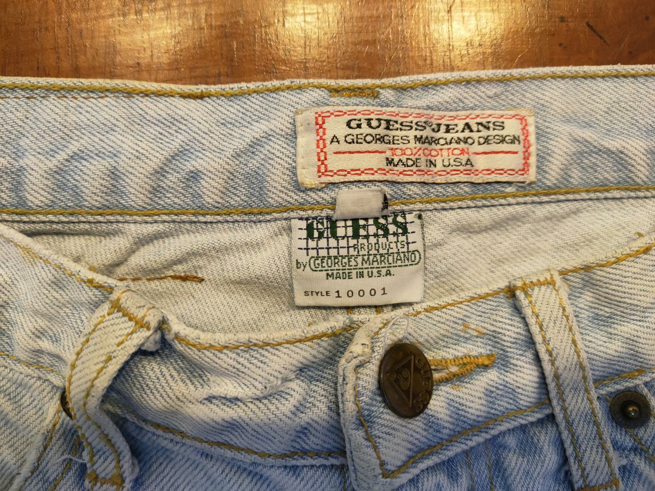 Guess Vintage Guess Skinny, MAde in USA Size US 28 / EU 44 - 8 Thumbnail