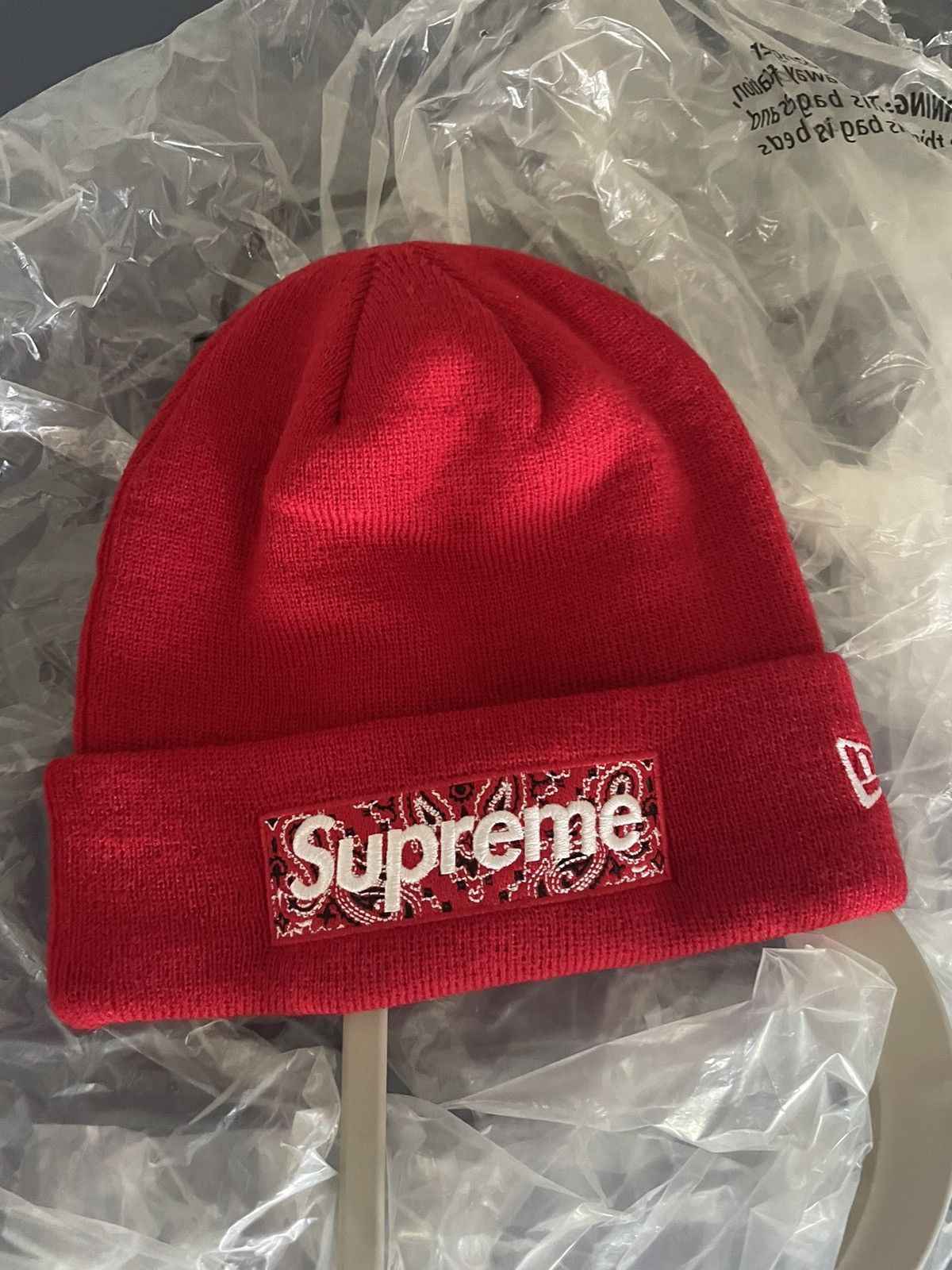 Supreme Supreme Bandana Box Logo Beanie | Grailed