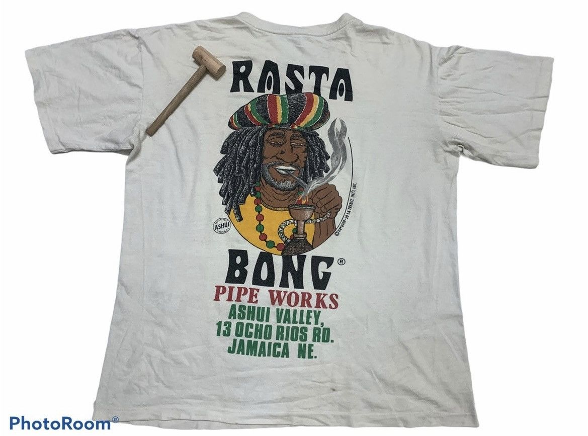 Other × Vintage 🔥BEST OFFER🔥Vintage 90’s Rasta Art T-Shirt Size US XL / EU 56 / 4 - 2 Thumbnail