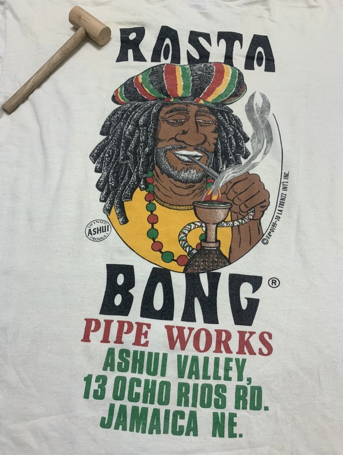 Other × Vintage 🔥BEST OFFER🔥Vintage 90’s Rasta Art T-Shirt Size US XL / EU 56 / 4 - 4 Thumbnail