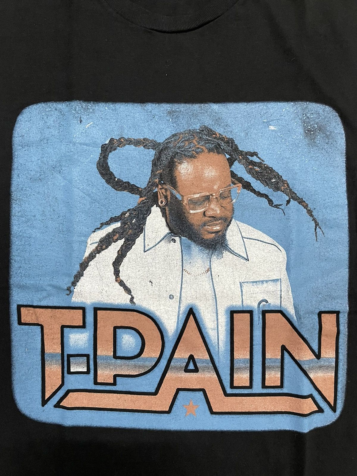 Band Tees Tour 2019 T-Pain Single Singer Rap Tees Size US M / EU 48-50 / 2 - 3 Thumbnail