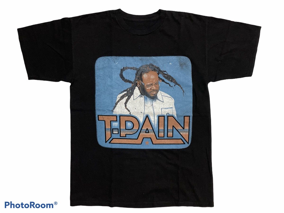 Band Tees Tour 2019 T-Pain Single Singer Rap Tees Size US M / EU 48-50 / 2 - 1 Thumbnail