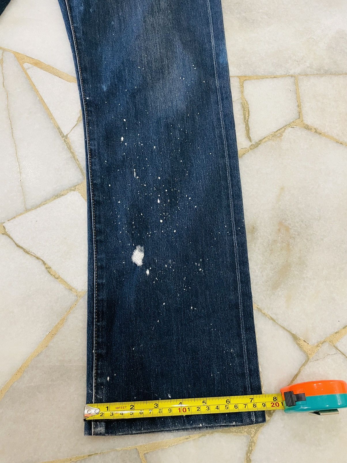 Japanese Brand Distressed Denime Japanese Brand No selvedge Size US 34 / EU 50 - 6 Thumbnail