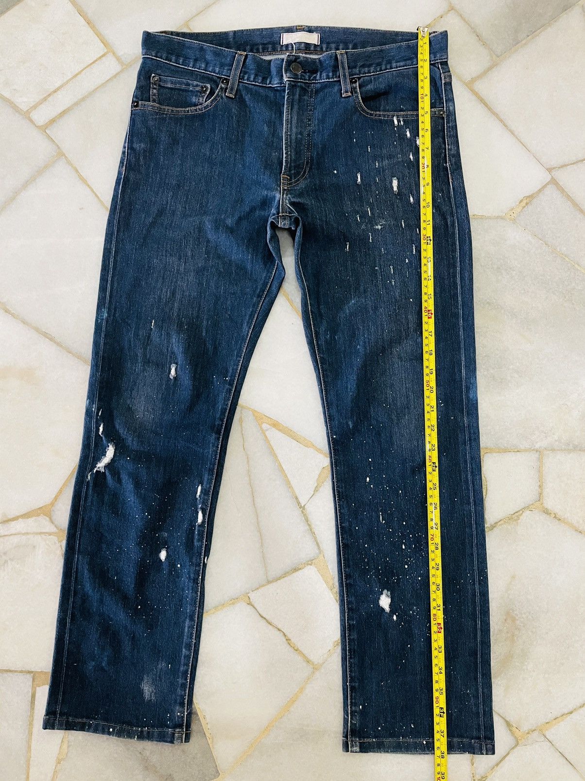 Japanese Brand Distressed Denime Japanese Brand No selvedge Size US 34 / EU 50 - 5 Thumbnail