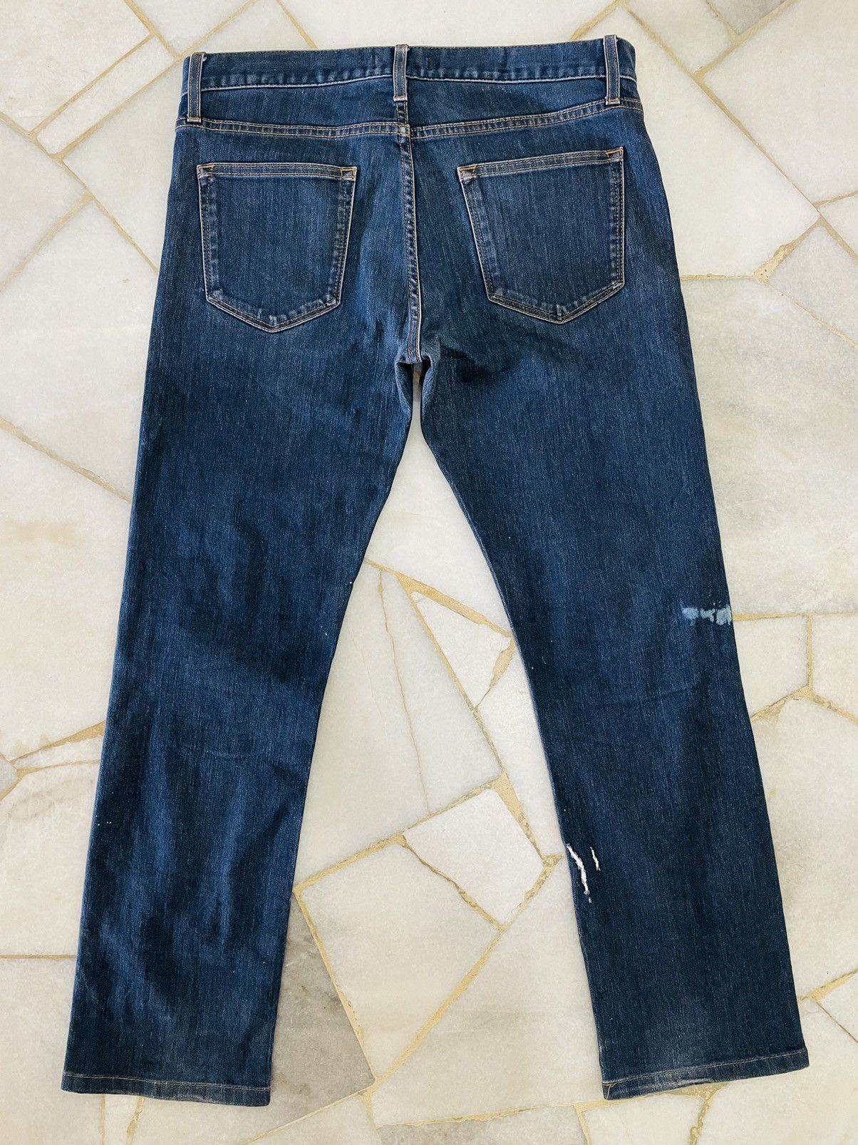 Japanese Brand Distressed Denime Japanese Brand No selvedge Size US 34 / EU 50 - 2 Thumbnail