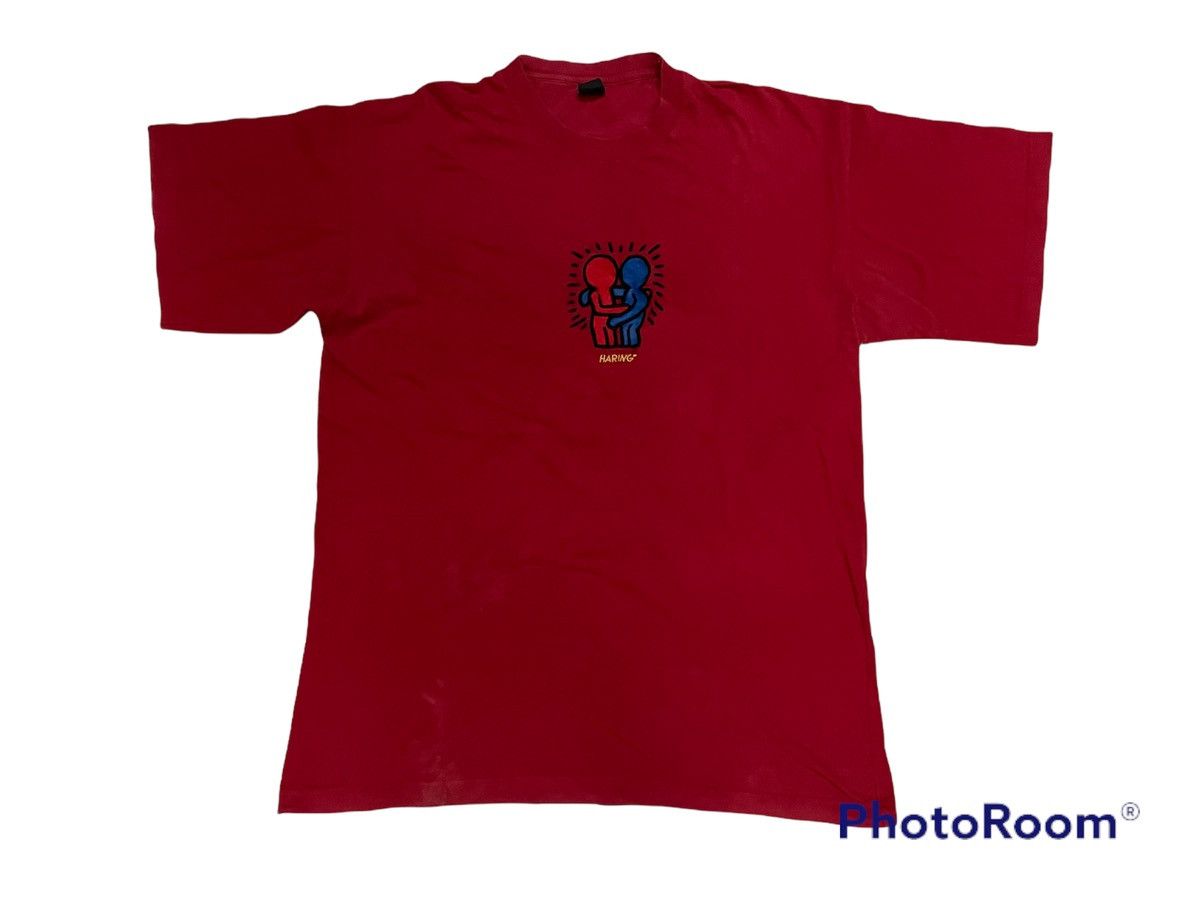 Keith Haring Vintage Keith Haring Buddies Embroidery Syambol Size US L / EU 52-54 / 3 - 2 Thumbnail