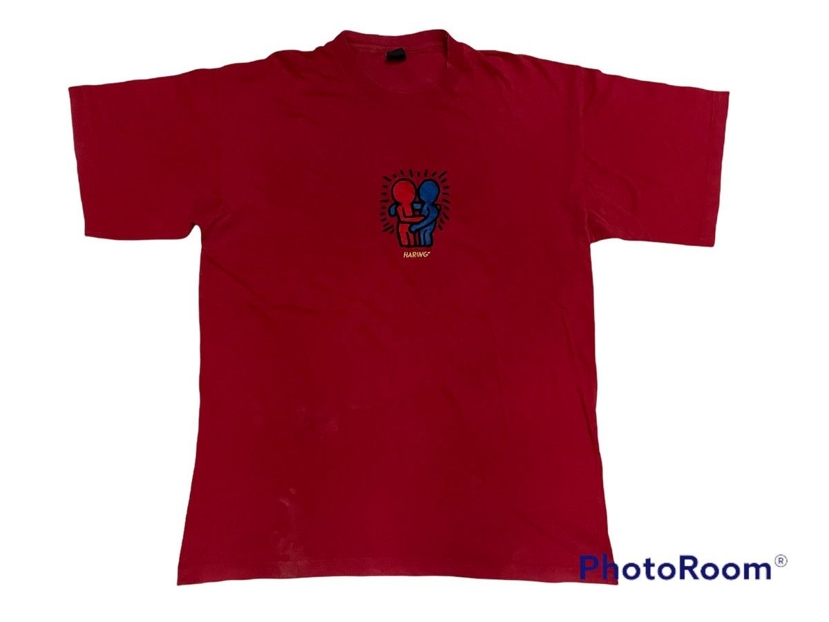 Keith Haring Vintage Keith Haring Buddies Embroidery Syambol Size US L / EU 52-54 / 3 - 1 Thumbnail