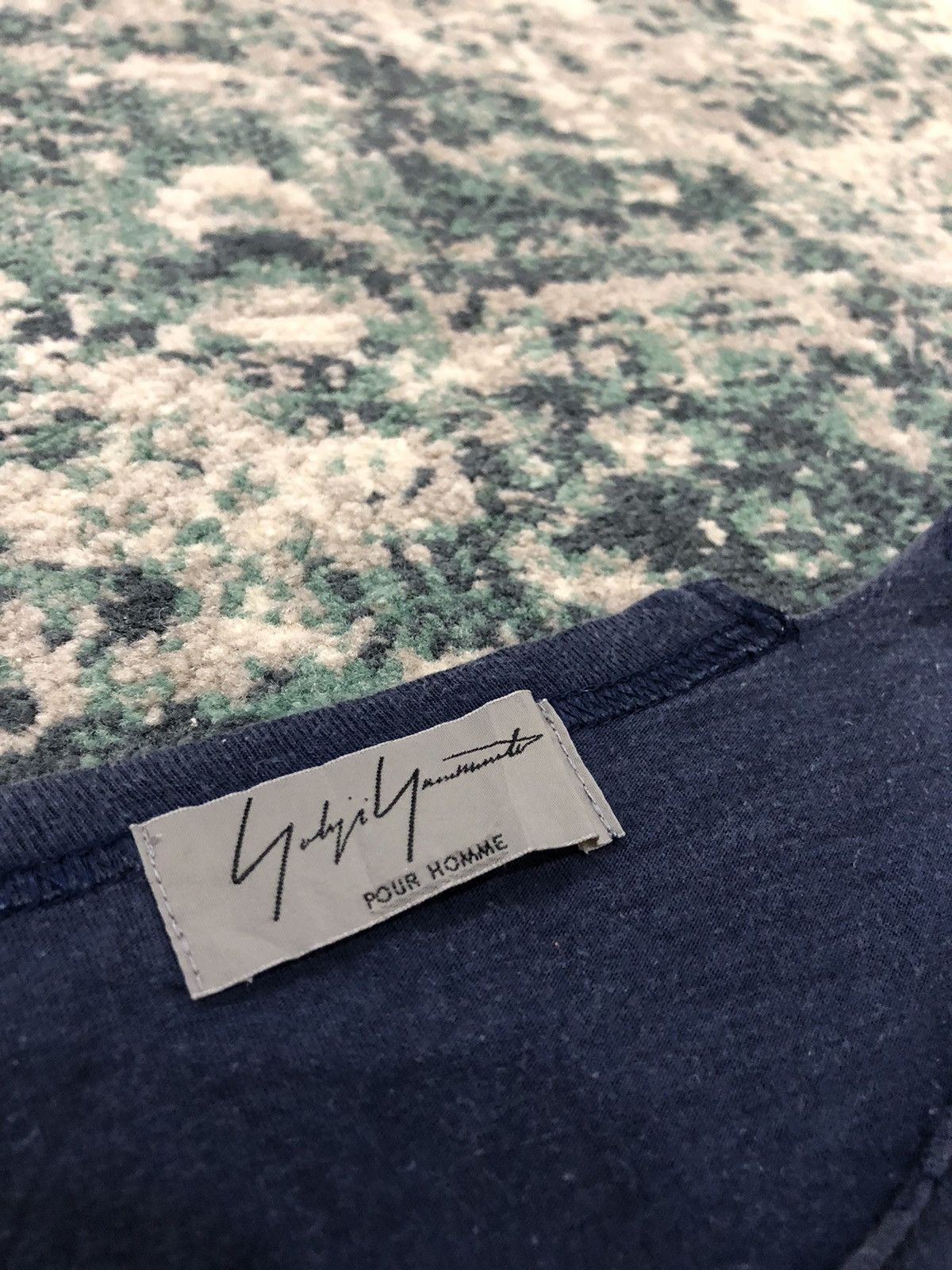 Yohji Yamamoto Yohji Yamamoto Pour Homme Cut & Sewn Shirt Size US XL / EU 56 / 4 - 3 Thumbnail