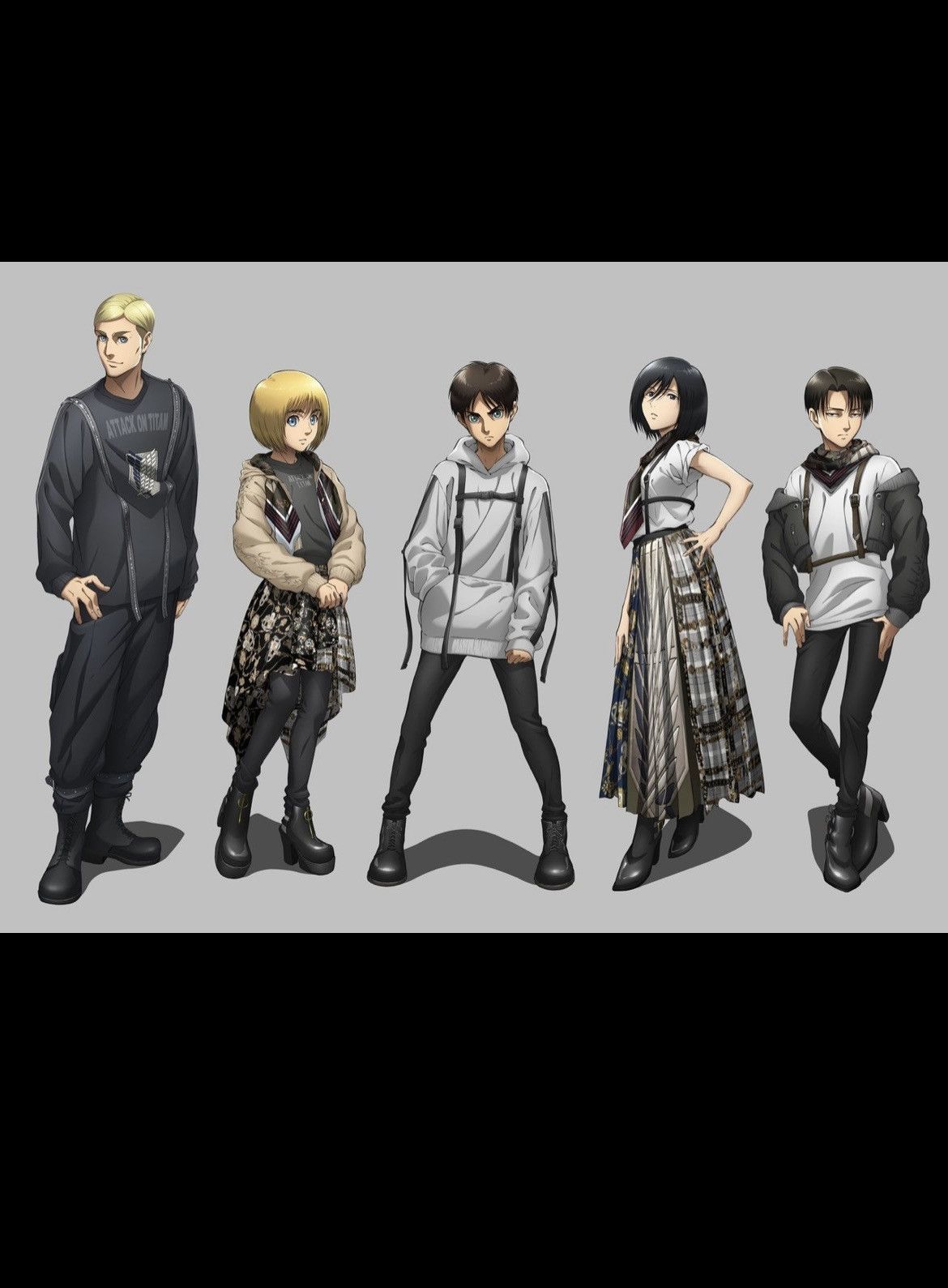 Anime ATTACK ON TITAN Japan’s Fashion Show Cosplay Sweater Hoodie Size US M / EU 48-50 / 2 - 4 Thumbnail