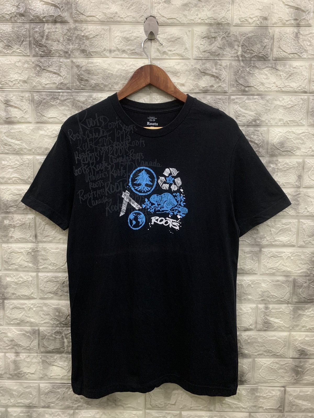 Roots Roots black Tee Size US XS / EU 42 / 0 - 1 Thumbnail