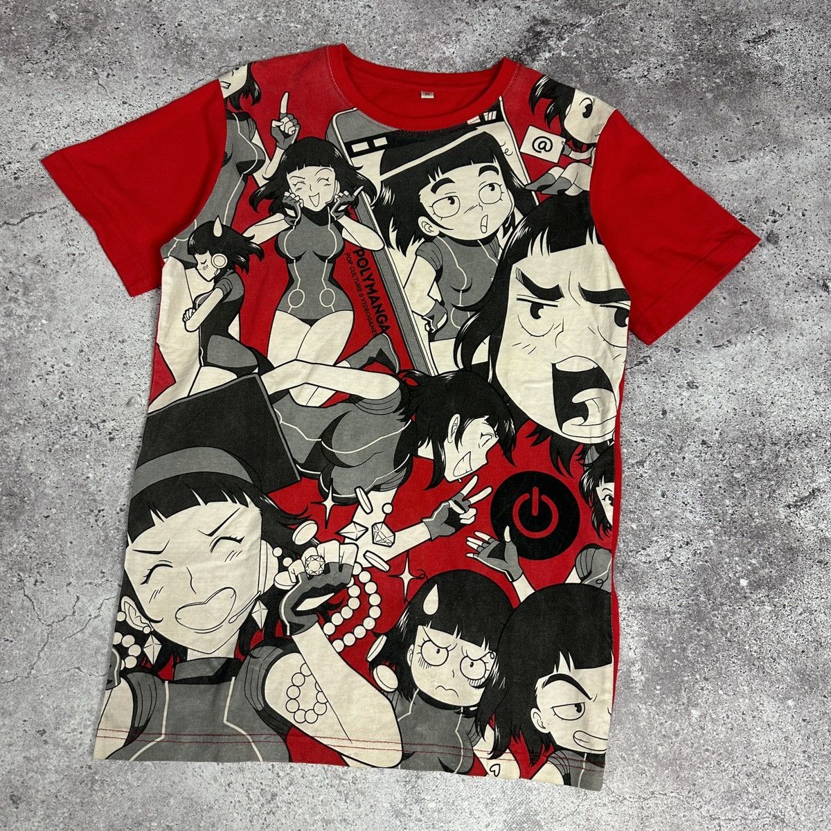 Anime Vintage 00s Polymanga Festival Diana tee Anime Japanese Y2K Size US M / EU 48-50 / 2 - 4 Thumbnail