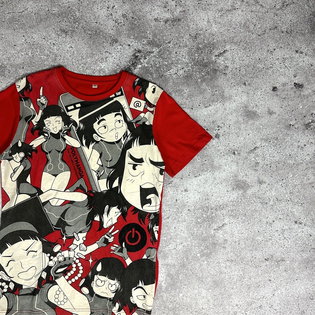 Anime Vintage 00s Polymanga Festival Diana tee Anime Japanese Y2K Size US M / EU 48-50 / 2 - 2 Thumbnail