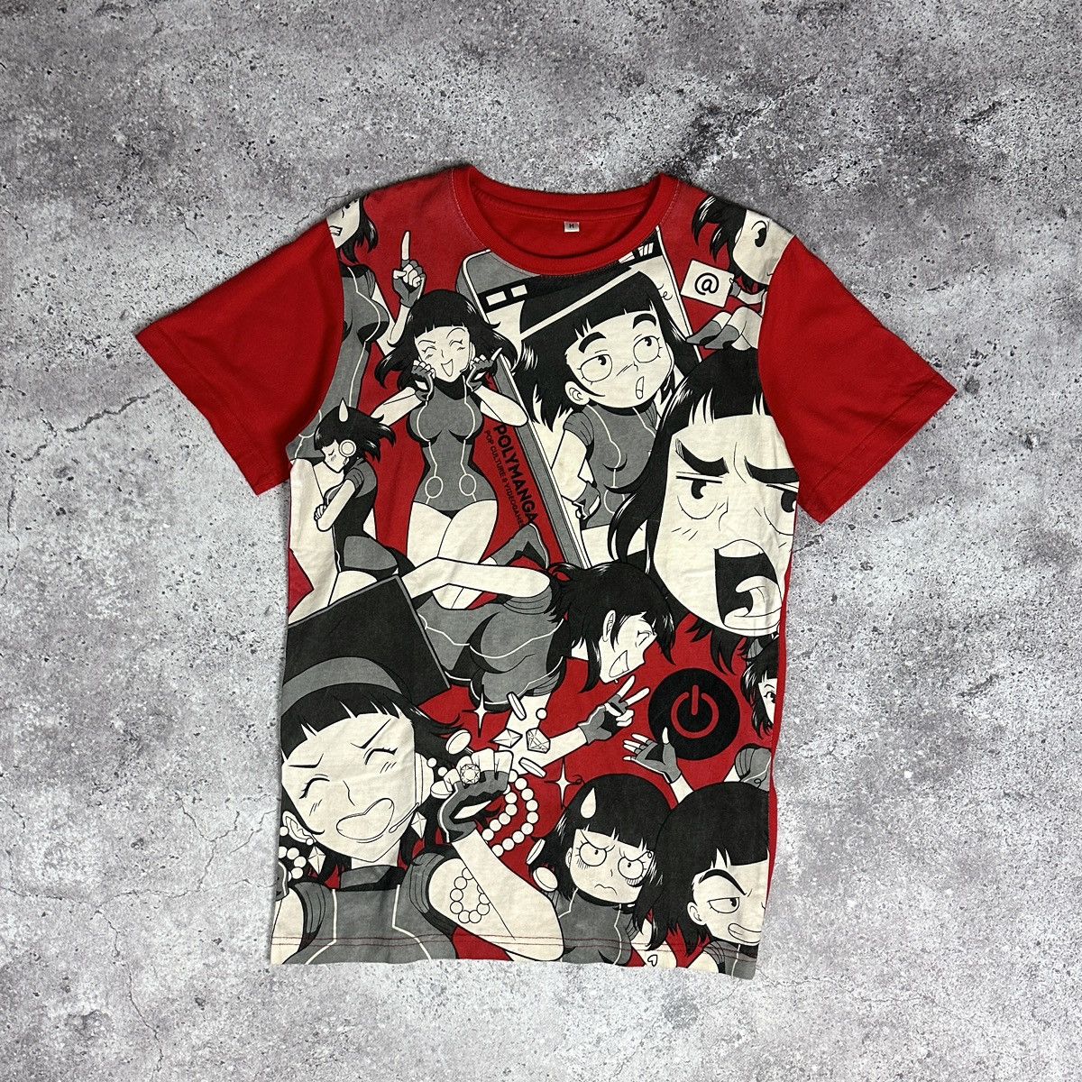 Anime Vintage 00s Polymanga Festival Diana tee Anime Japanese Y2K Size US M / EU 48-50 / 2 - 1 Thumbnail
