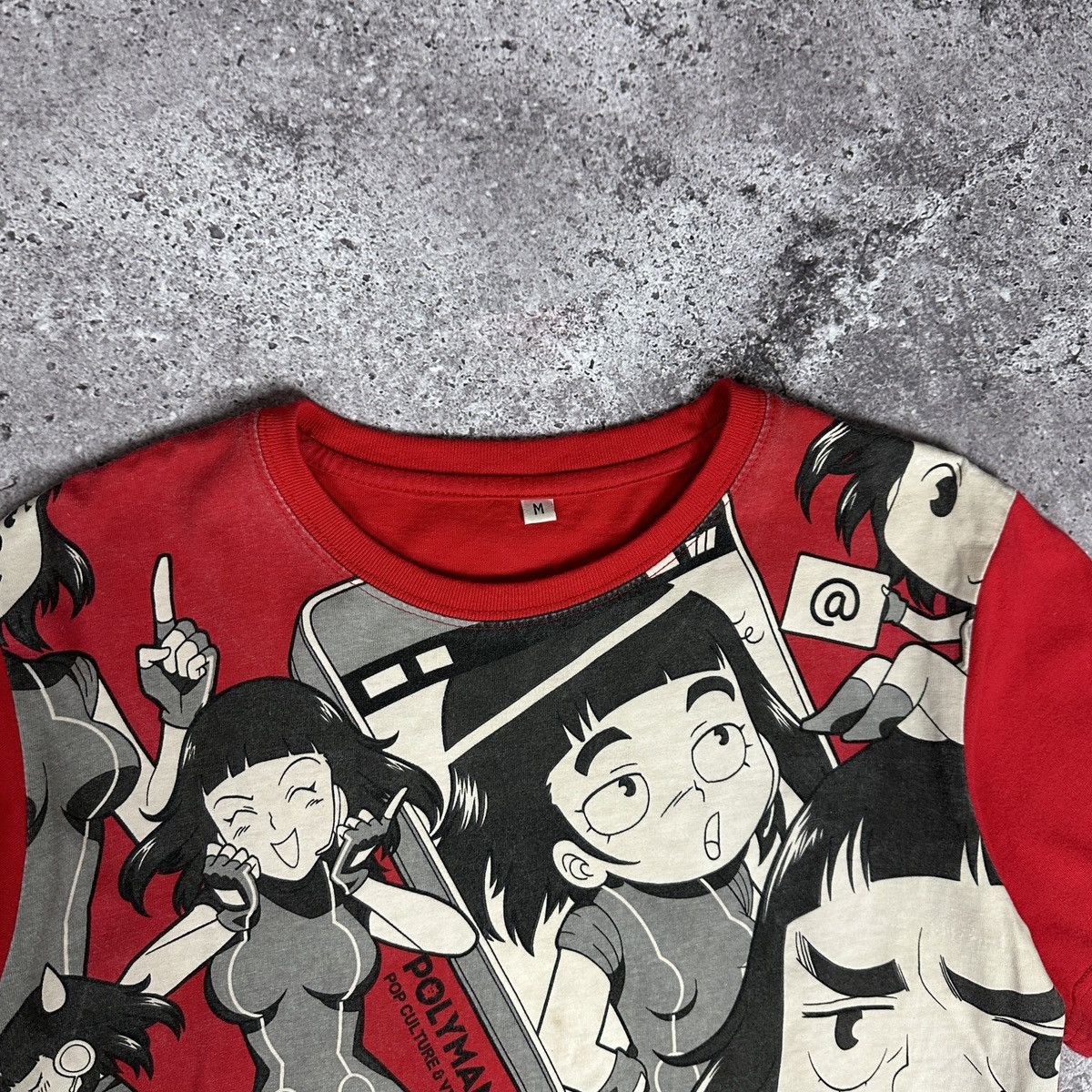 Anime Vintage 00s Polymanga Festival Diana tee Anime Japanese Y2K Size US M / EU 48-50 / 2 - 6 Thumbnail