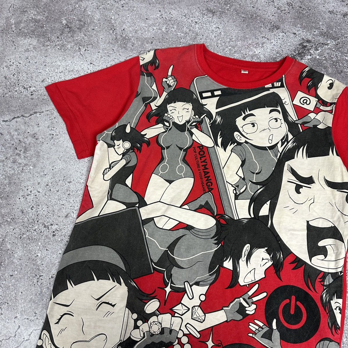 Anime Vintage 00s Polymanga Festival Diana tee Anime Japanese Y2K Size US M / EU 48-50 / 2 - 7 Thumbnail
