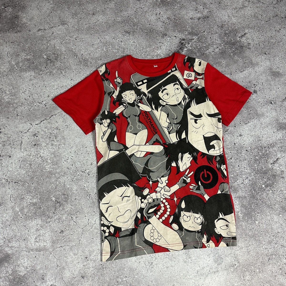 Anime Vintage 00s Polymanga Festival Diana tee Anime Japanese Y2K Size US M / EU 48-50 / 2 - 3 Thumbnail