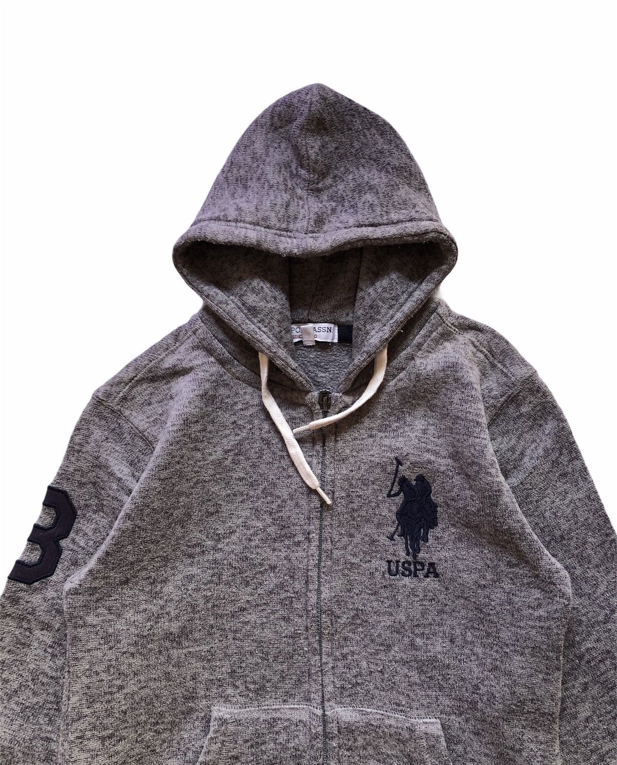U.S. Polo Assn. × Vintage Vintage US Polo Assn Size Embroidery Logo Hoodie Size US S / EU 44-46 / 1 - 2 Thumbnail