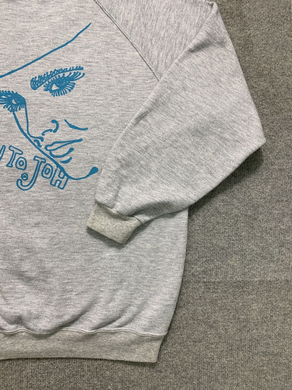 Vintage Vintage 80s Keito Joh Artwork Crewneck Sweatshirt Size US M / EU 48-50 / 2 - 3 Thumbnail