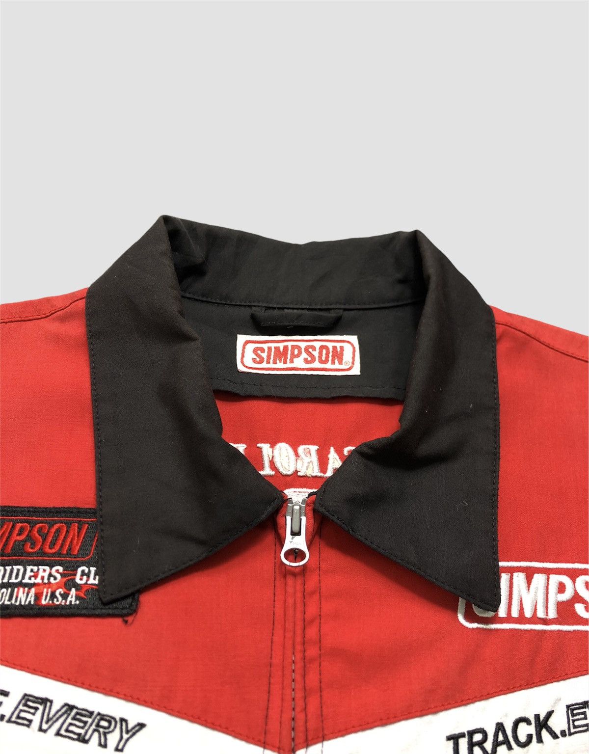 Japanese Brand × NASCAR Vintage 90s Simpson Racing Formula One Shirt Size US L / EU 52-54 / 3 - 9 Thumbnail