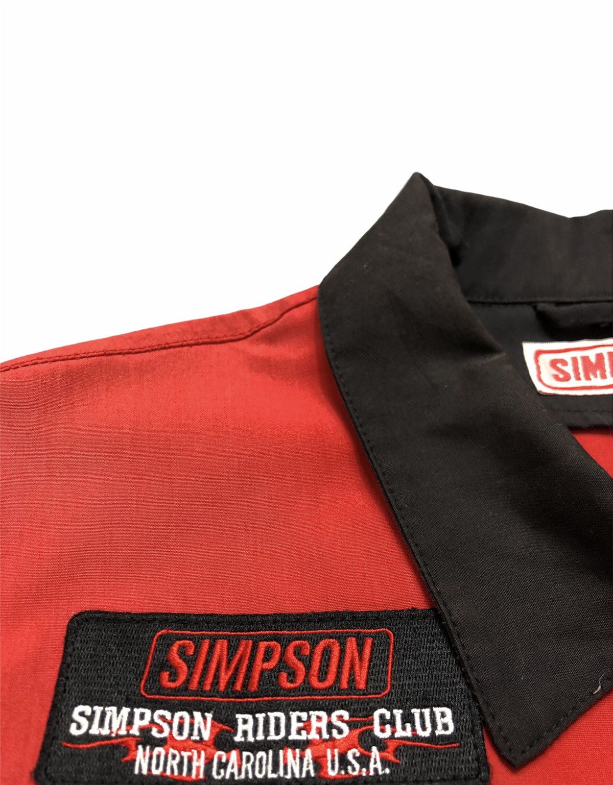 Japanese Brand × NASCAR Vintage 90s Simpson Racing Formula One Shirt Size US L / EU 52-54 / 3 - 11 Thumbnail
