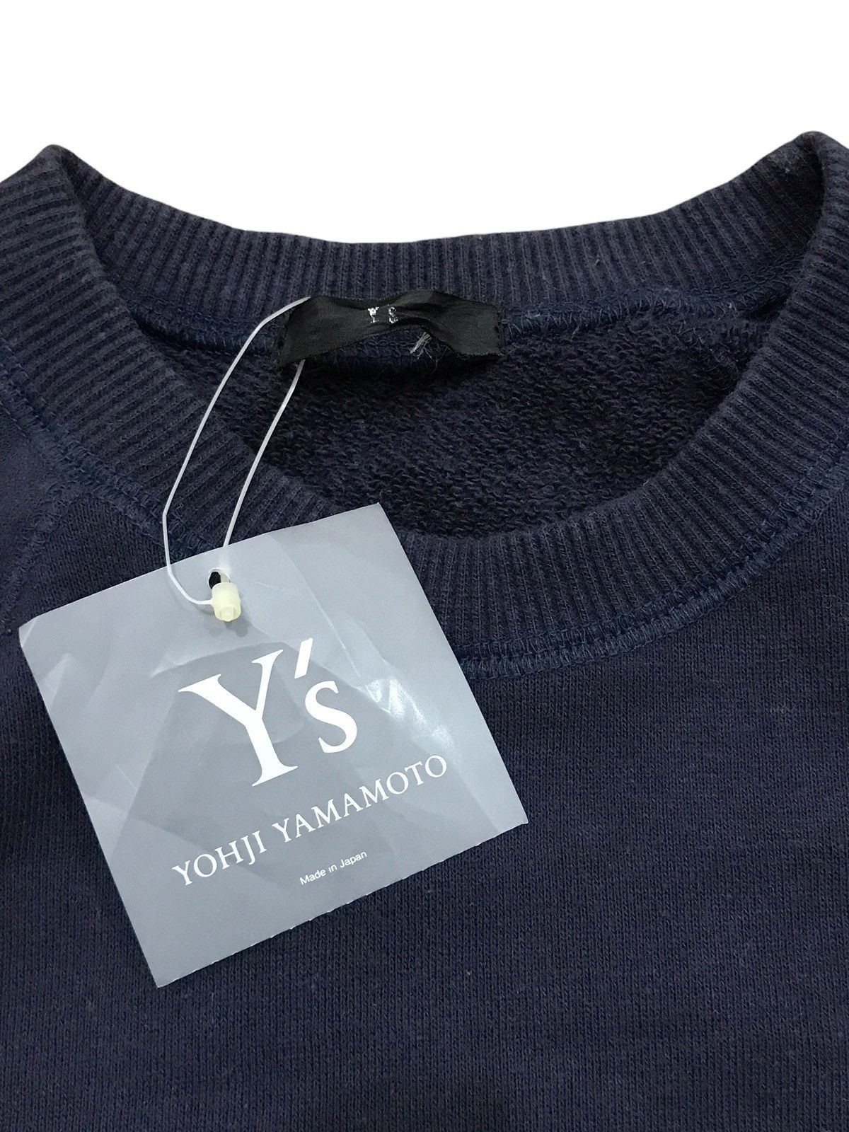 Vintage × Y's × Yohji Yamamoto Vintage Y’s Spell Out Logo Navy Sweatshirt Size US S / EU 44-46 / 1 - 4 Thumbnail