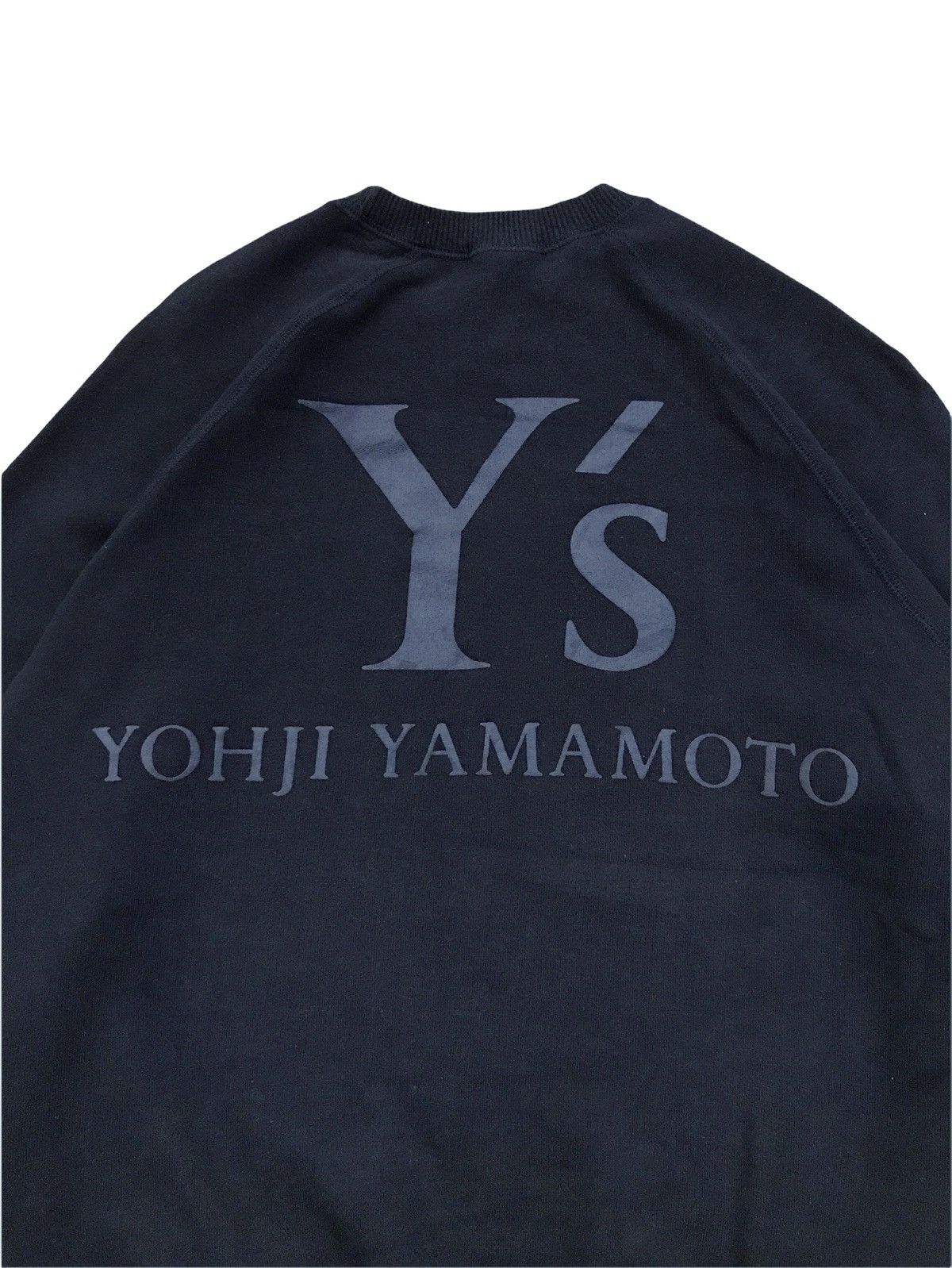Vintage × Y's × Yohji Yamamoto Vintage Y’s Spell Out Logo Navy Sweatshirt Size US S / EU 44-46 / 1 - 3 Thumbnail