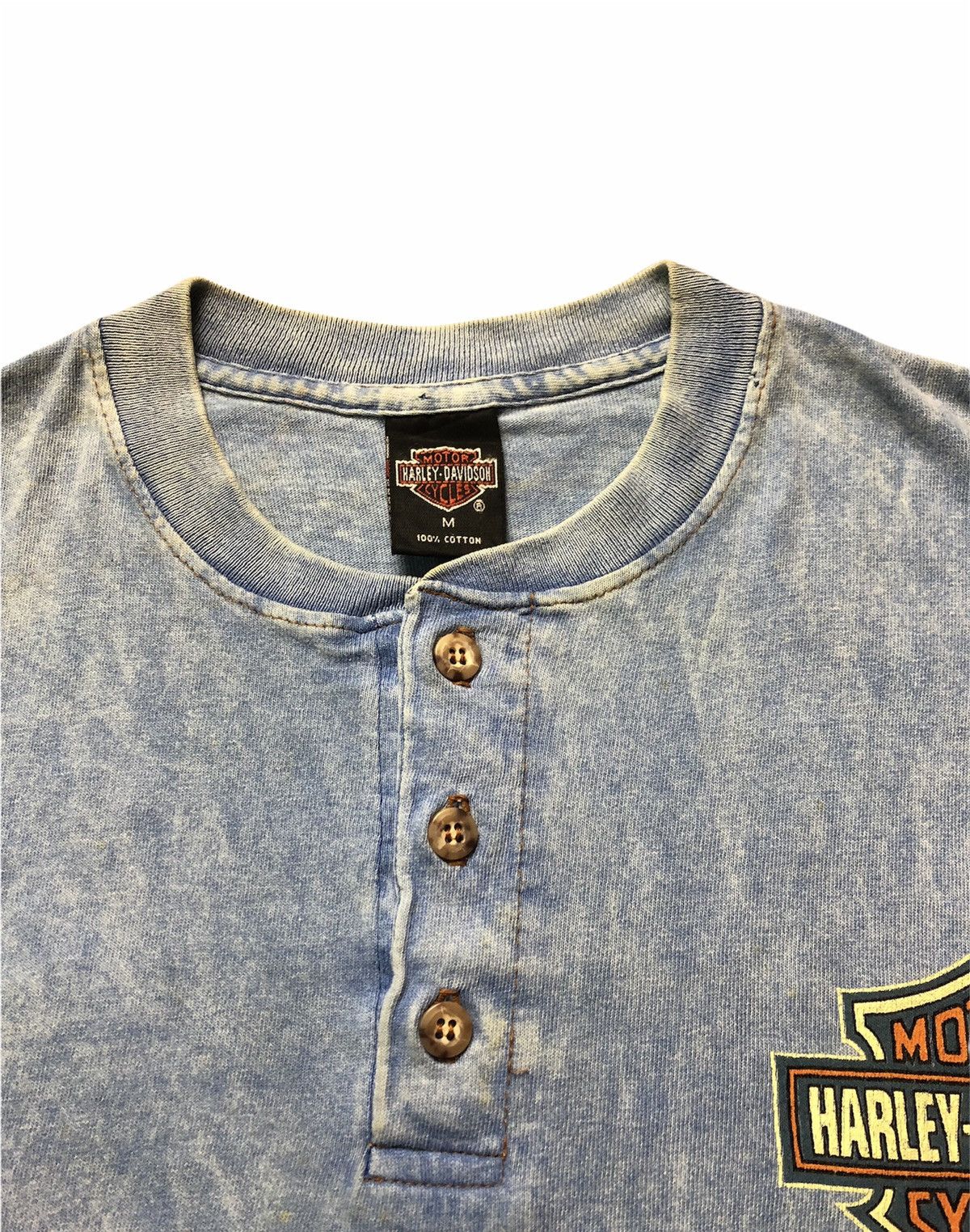 Harley Davidson × Vintage Vintage 90’s Harley Davidson Motorcycle Boswell’s Nashville Size US L / EU 52-54 / 3 - 2 Thumbnail