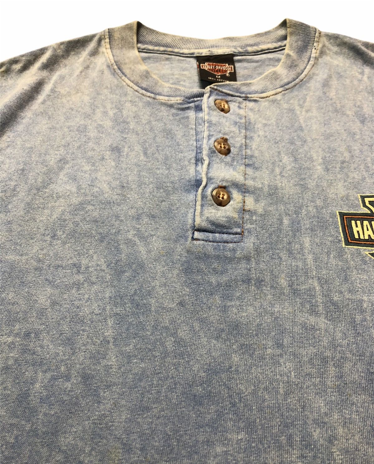 Harley Davidson × Vintage Vintage 90’s Harley Davidson Motorcycle Boswell’s Nashville Size US L / EU 52-54 / 3 - 4 Thumbnail