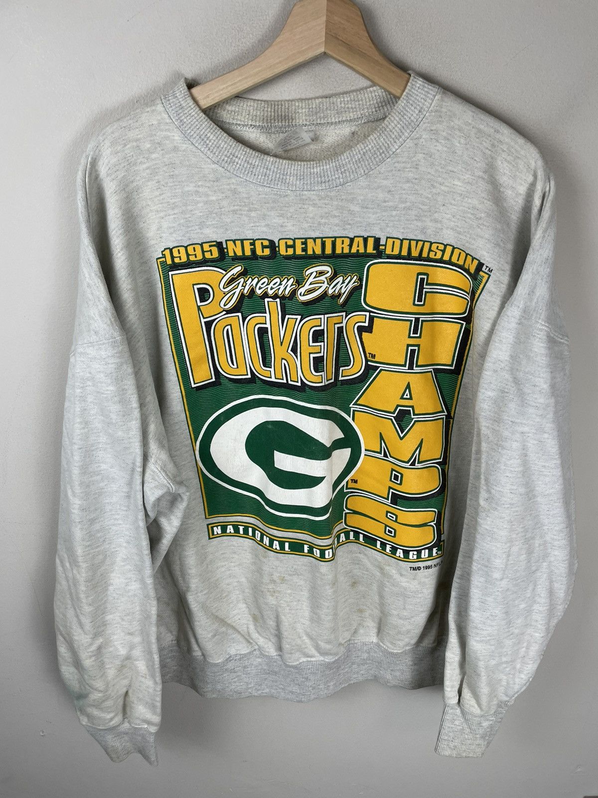 VTG Champion Green Bay on sale Packers Sweatshirt XL