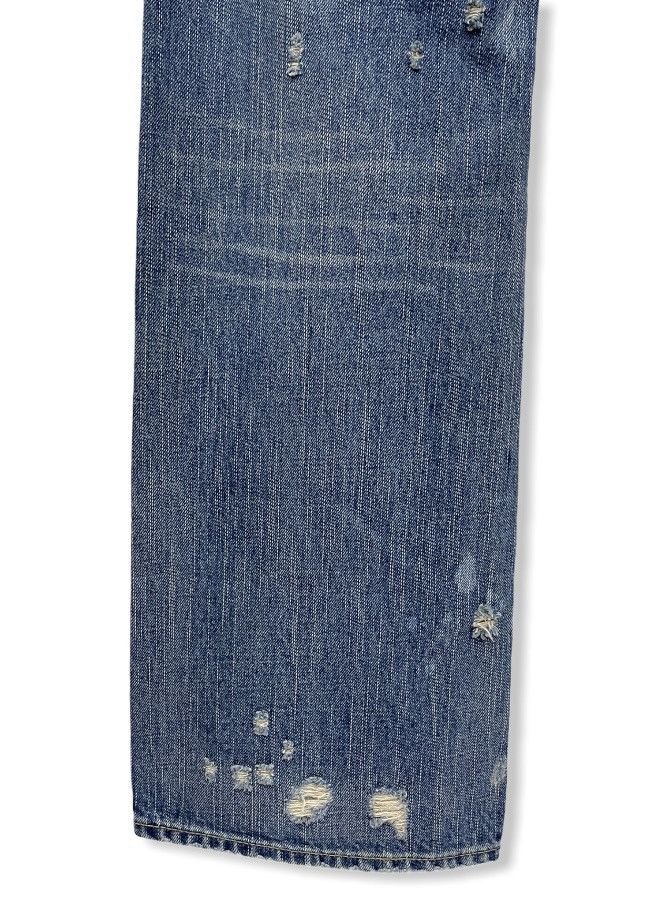 Japanese Brand PPFM Medusa Art Flare Denim Inspired By Versace Size 30" / US 8 / IT 44 - 11 Thumbnail