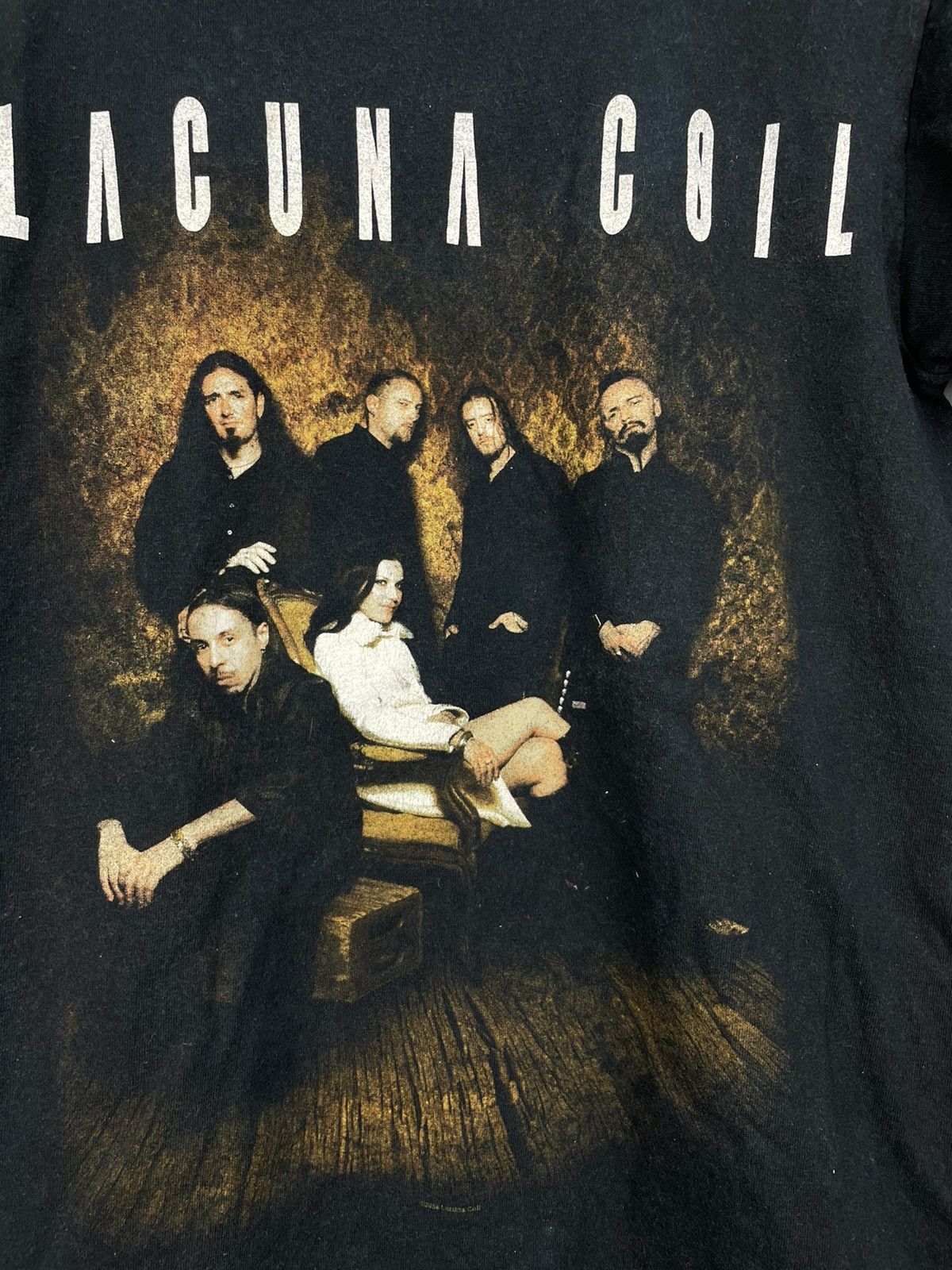 Band Tees Lacuna Coil Italian gothic metal band t shirt Size US S / EU 44-46 / 1 - 4 Thumbnail