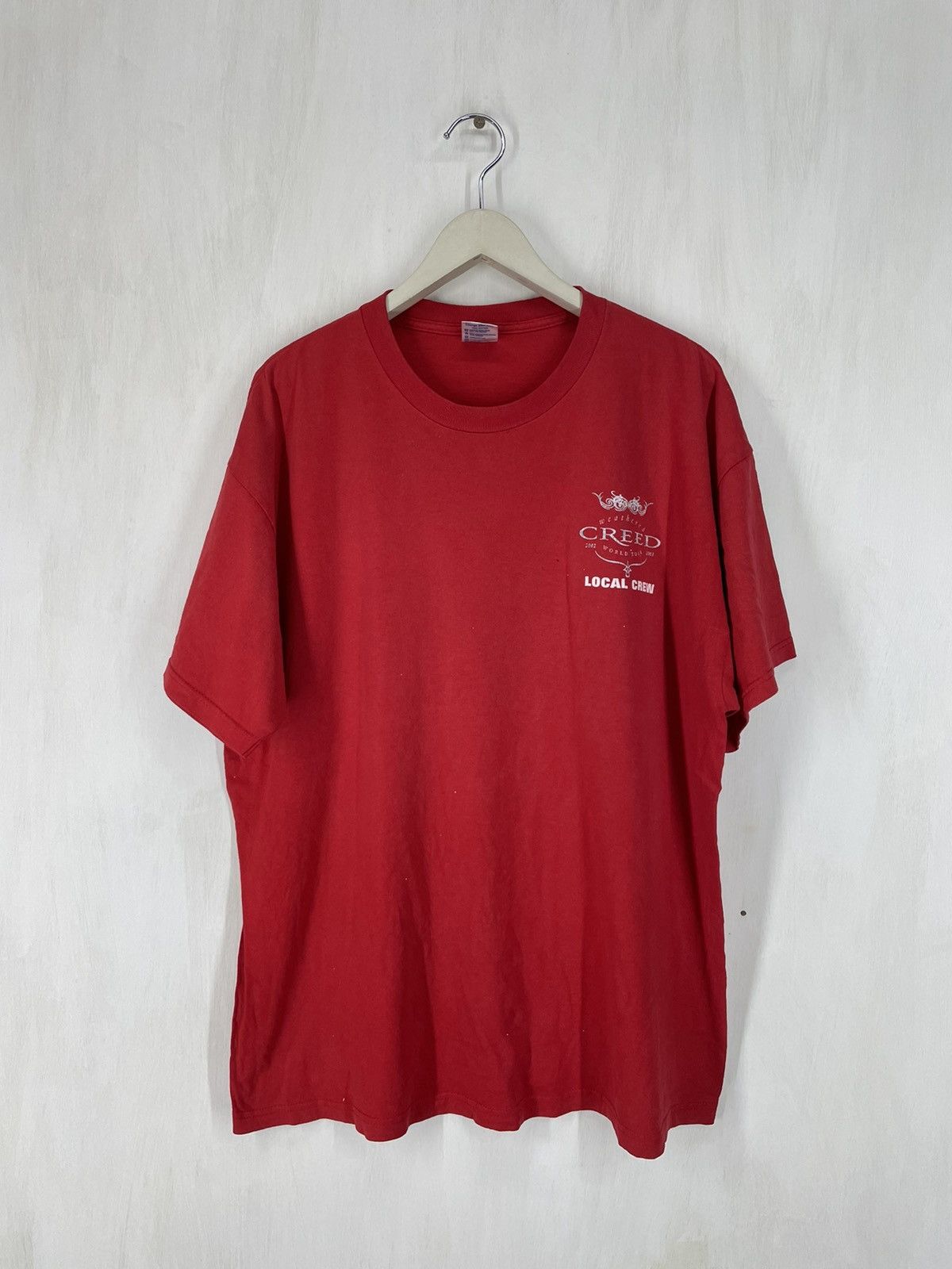 Band Tees Vintage Y2K CREED local crew world tour t shirt Size US XL / EU 56 / 4 - 1 Thumbnail